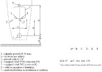Pisoár Vila Sanela radarový splachovač   SLP 37RB